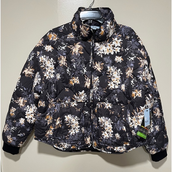 NWT FLX Quilted Winter Jacket 3M Thinsulate - Picture 1 of 12